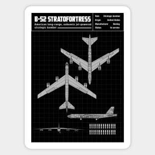 B-52 STRATOFORTRESS Sticker